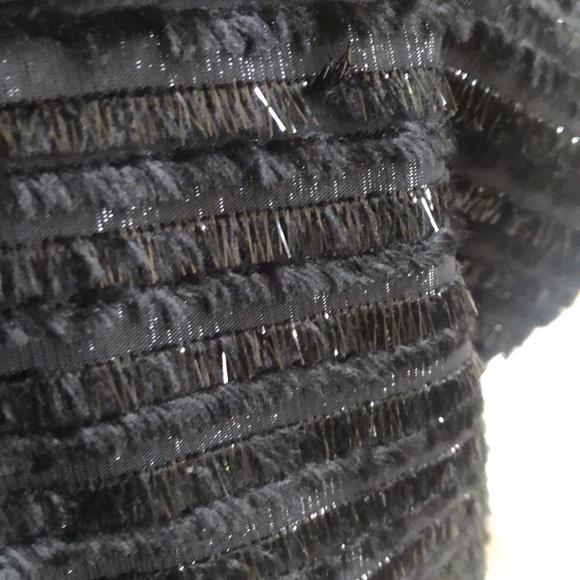 🖤NWT🖤 W by Worth Black Mini Eyelash Aria Skirt - Picture 6 of 6